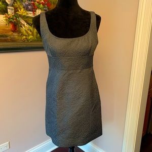 Elie Tahari Textured Gray Dress